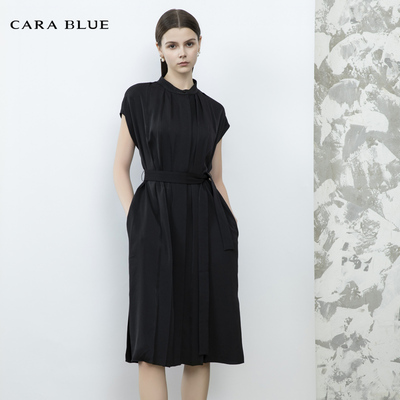 喀啦CARABLUE 时尚百搭优雅气质连衣裙KB241PWO0014