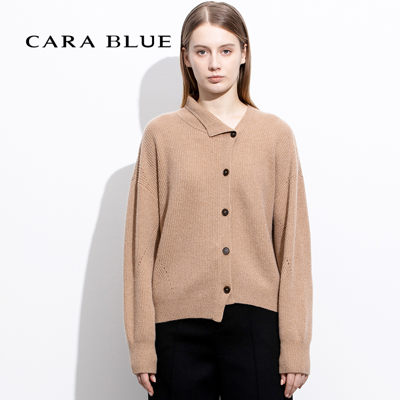 喀啦CARABLUE 气质百搭简约通勤针织衫  KB213MKC0019