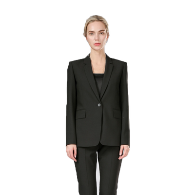 CARABLUE正品简约设计气质通勤女西装外套KC201MWJ0201