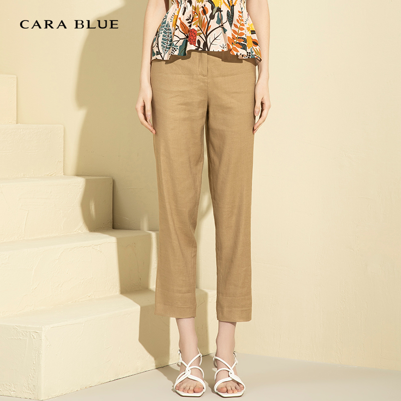 喀啦carablue女装时尚休闲九分裤
