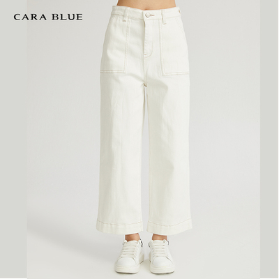 休闲百搭宽松直筒女裤