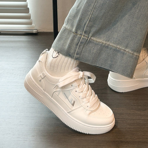 回力鞋子女款春夏季白鞋2025新款百搭小白鞋爆款学生平底小众板鞋