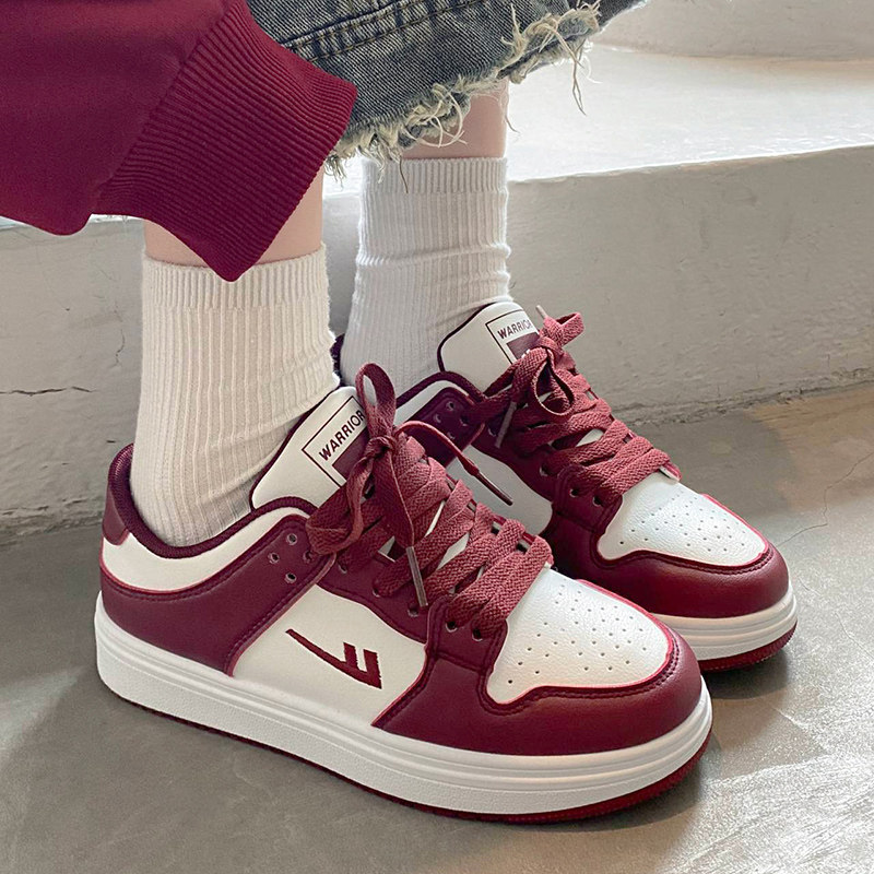 回力板鞋女款2024新款爆款情侣鞋子女潮百搭小众美式复古小白鞋女