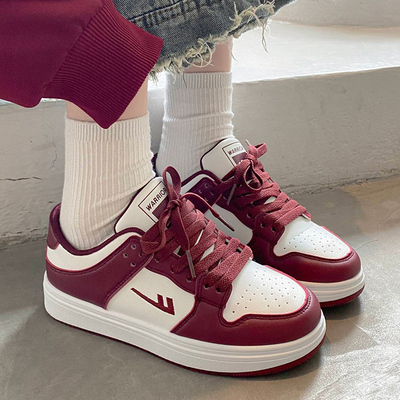 回力板鞋女款2024新款爆款情侣鞋子女潮百搭小众美式复古小白鞋女