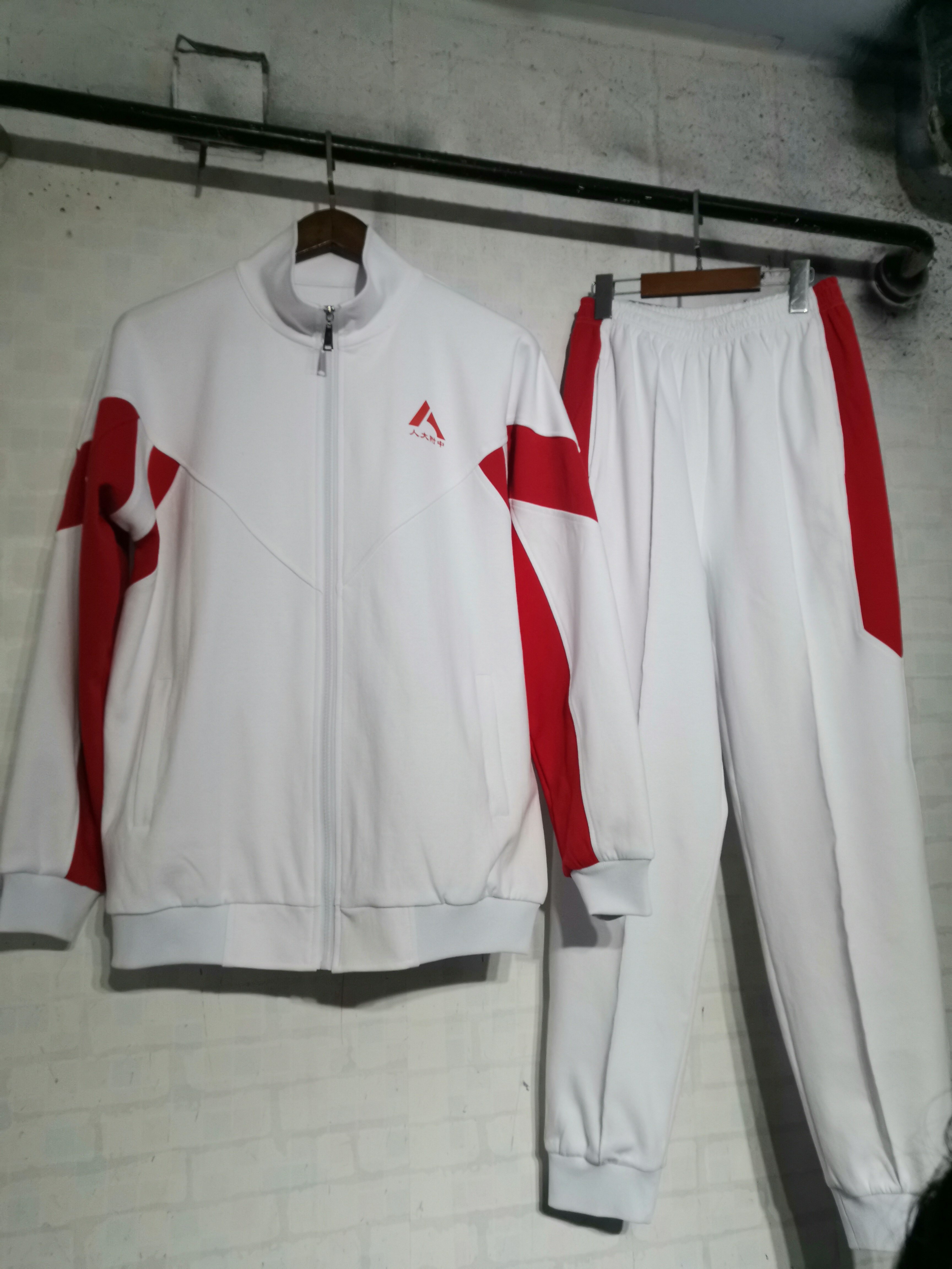 北京人大附中校服春秋季校服套装支持来图定制一件起订印图印字