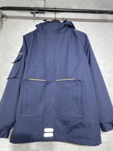 北师大校服冲锋衣脱卸活里活面黄色内胆定做校服不退不换