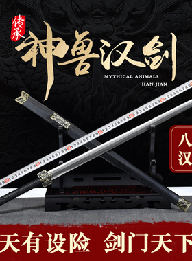 新款龙泉秦氏刀剑手工