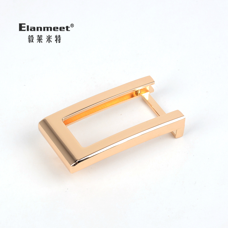 Elanmeet男士平滑扣光扣锌合金字母扣腰带扣皮带扣内径3.5cm-封面