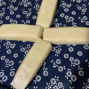 无锡江阴脚踏年糕特产现做原味特价现作现发江浙沪皖5斤 包邮