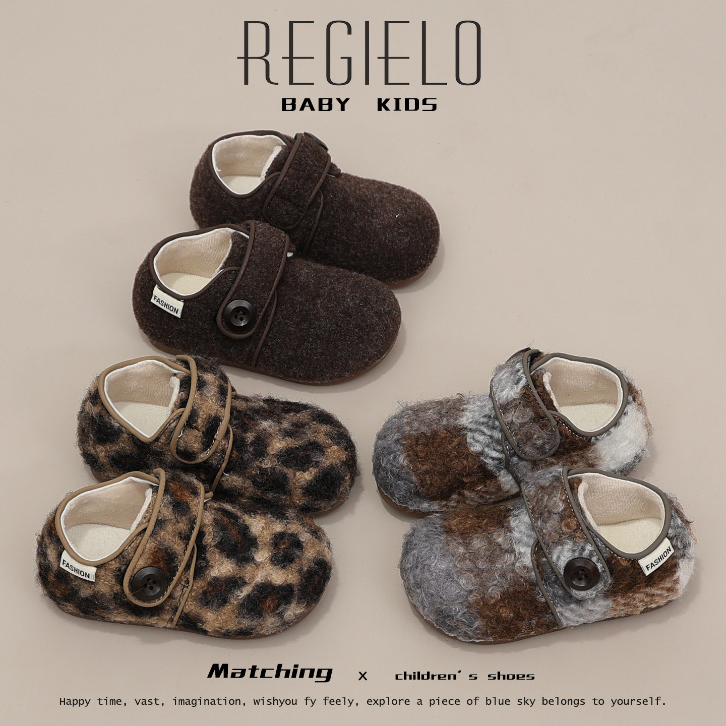 女童棉鞋2025冬季新款儿童鞋子女孩二棉加绒保暖豆豆鞋宝宝毛毛鞋,童鞋/婴儿鞋/亲子鞋,棉鞋,淘宝优惠券,粉丝福利购,淘宝优惠卷