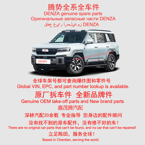 DENZA B8腾势B8海外版全车配件原厂拆车件原装备件陈田配件大全