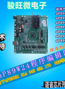 aP89W24语音ic开发烧录器 适用语音ic ap89021  21a  42A 085 170