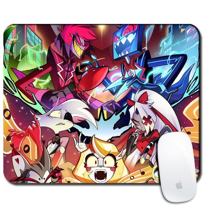 地狱客栈鼠标垫夏莉晨星维姬阿拉斯托键盘垫桌面垫二次元动漫周边