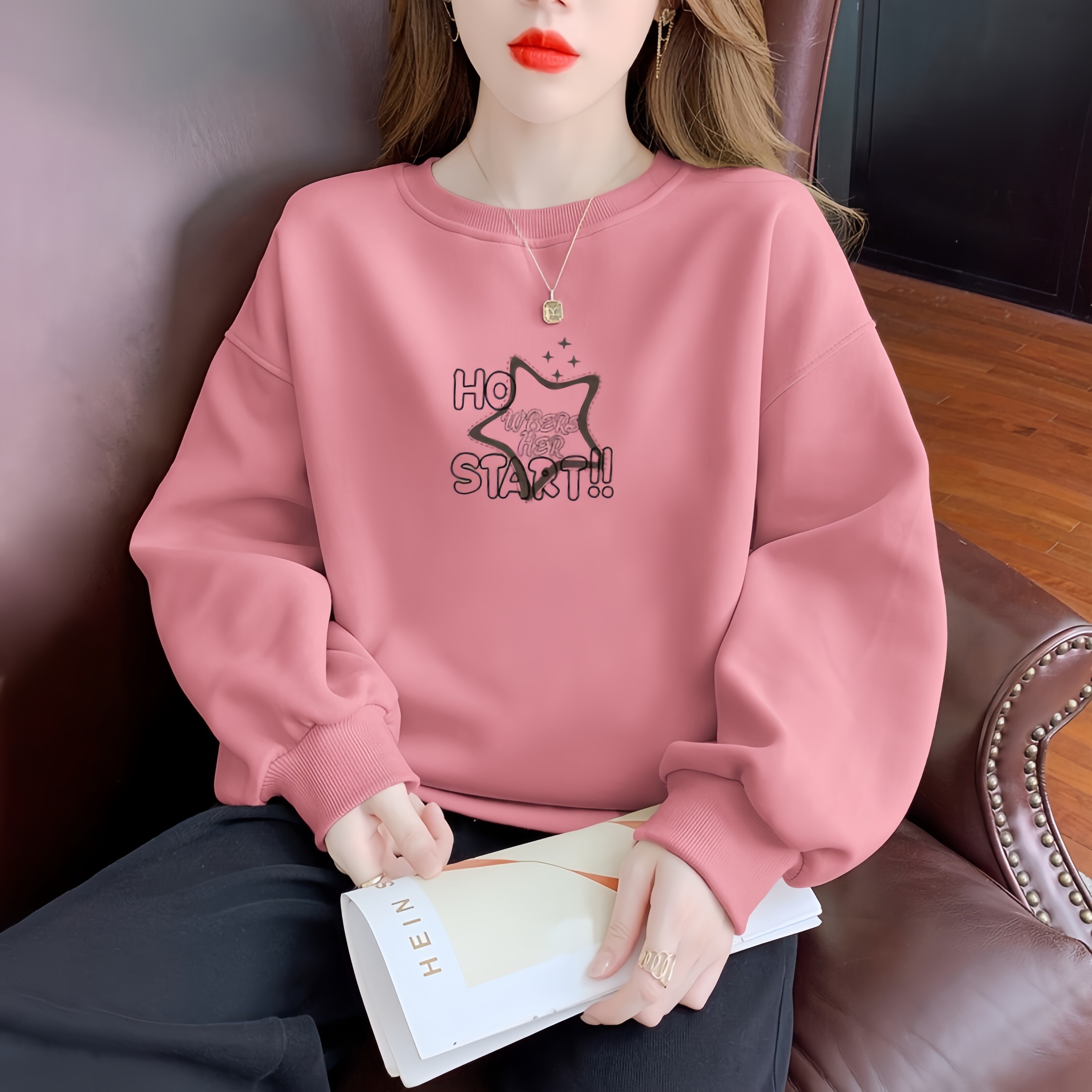 送运费险高品质不起球洋气卫衣女