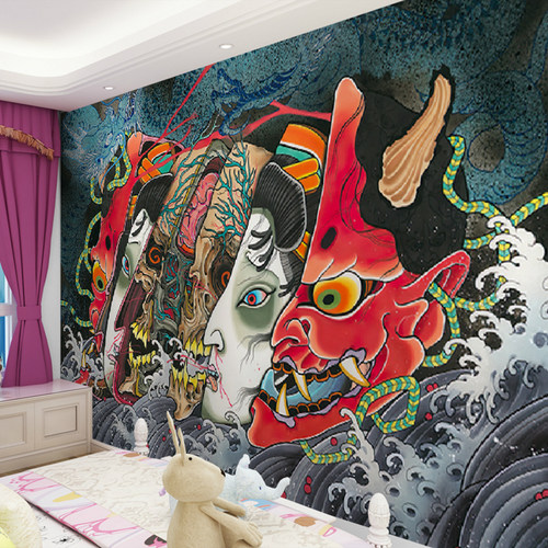 鬼首般若素材模板 鬼首般若图片下载 小麦优选