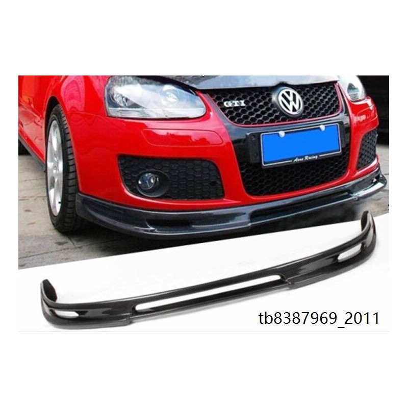 适用大众高尔夫5 GOLF GTI5 MK5 ABT款碳纤前唇 GTI5 MK5头唇前铲