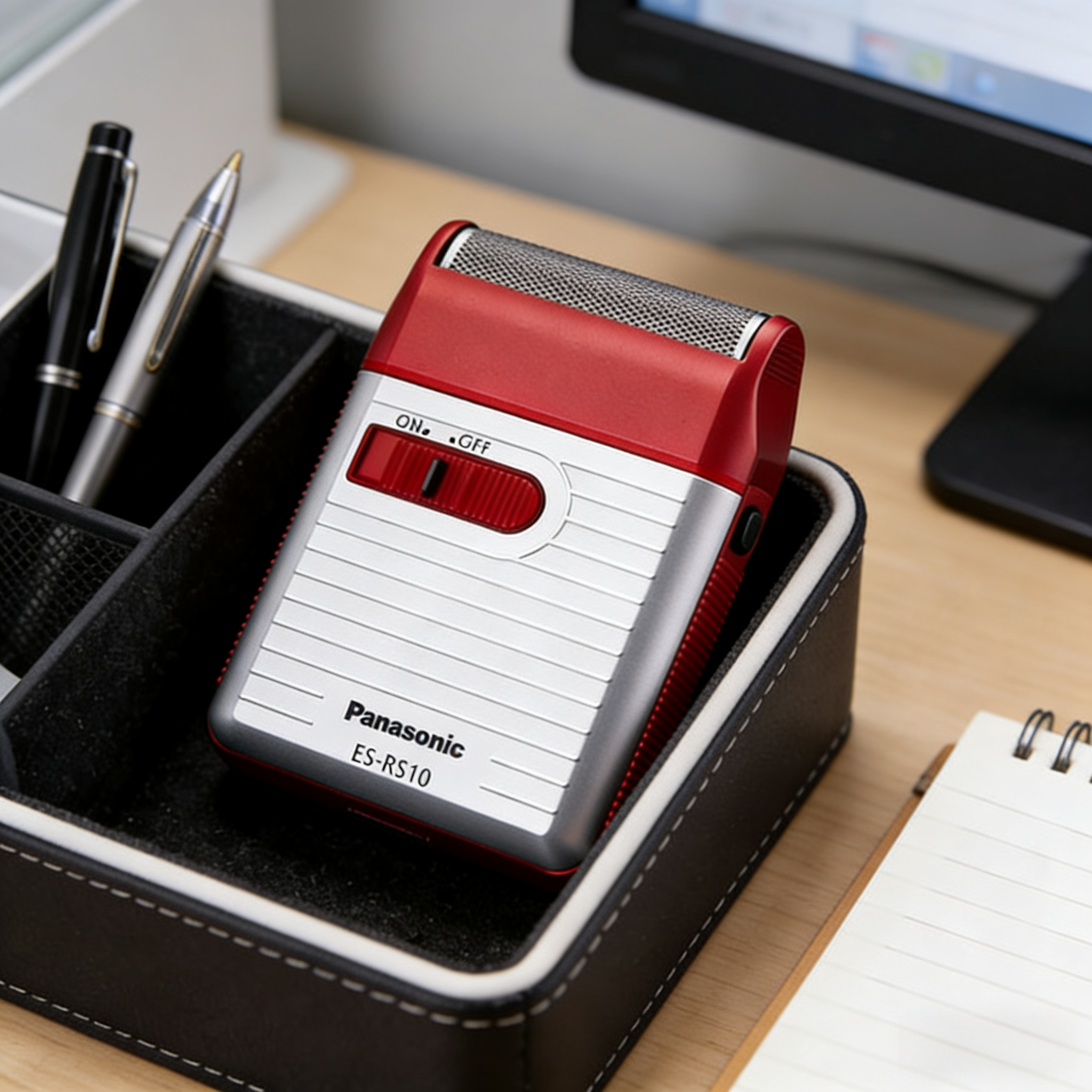 日本制造松下剃须刀ES-RS10干电池式男士刮胡刀轻量便携户外旅行