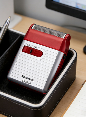 日本制造松下剃须刀ES-RS10干电池式男士刮胡刀轻量便携户外旅行