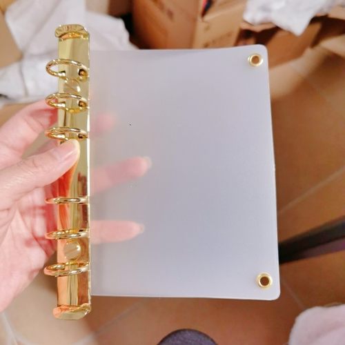 二折A5A6奇葩插板定制侧插两折双层7pvc垫板隔板活页夹手帐书衣