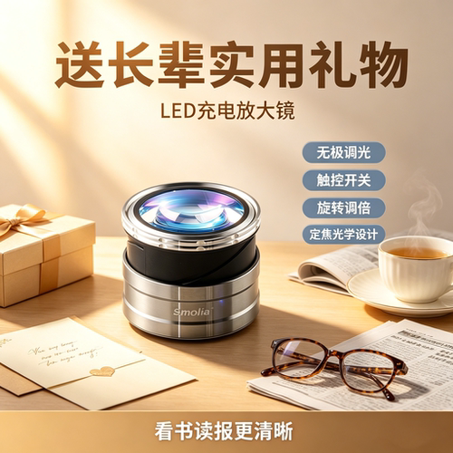 smolia放大镜多用途高品质礼品