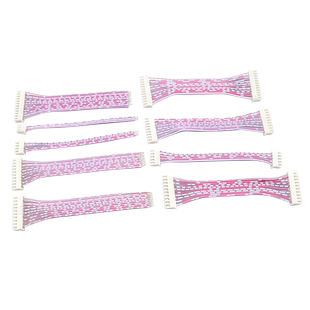 XH2.54排线红白线插头 双头单头长10/20/30CM 2P/3/4/9/12P连接线