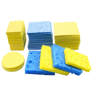 优质耐高温海绵电烙铁海绵头清洁海棉垫加厚压缩型焊接焊台除锡片