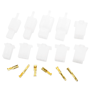 2.8摩托车连接器 2p 3 4 6 9P 汽车接插件四方插公母对插线束端子