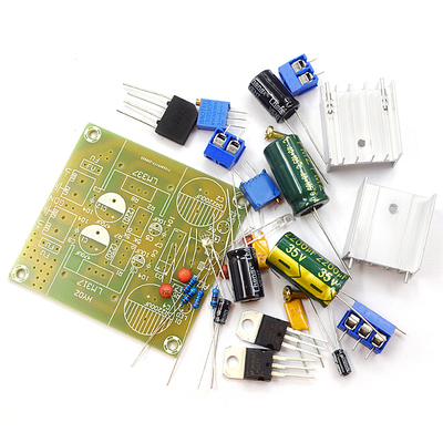 LM317LM337正负双电源可调稳压电源板套件 负电压板 317调压散件