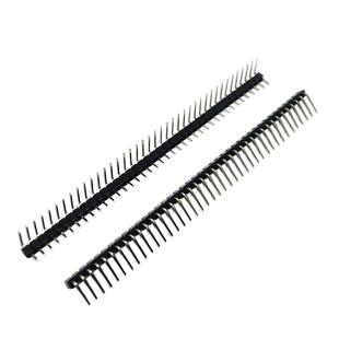 【Risym】弯针 单排弯针 间距2.54MM 1*40P 弯排针 弯单排排针
