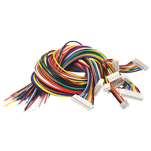 PH2.0电子线端子线单头镀锡彩排线端子连接线长30CM2位3/4/6P/12P