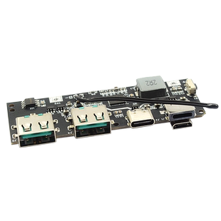 22.5W充电宝5口双向快充移动电源模块电路板diy主板套料QC4+PD3.0