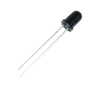 Risym 5mm红外接收管二极管940NM红外接受管F5mm遥控接收头 10个