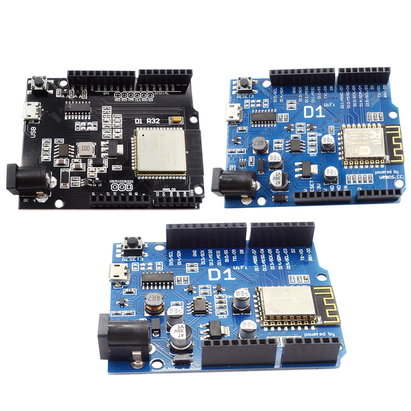 WIFI开发板D1 UNO R3开发板基于ESP8266 ESP-12F模块适用
