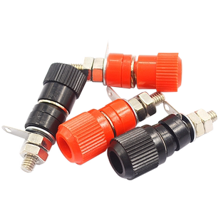 接线端子 JS-910B 接线柱 接线座 4mm香蕉头插座测试座 红黑