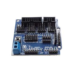 适用于arduino uno R3 v5扩展板 sensor shield v5.0传感器拓展板