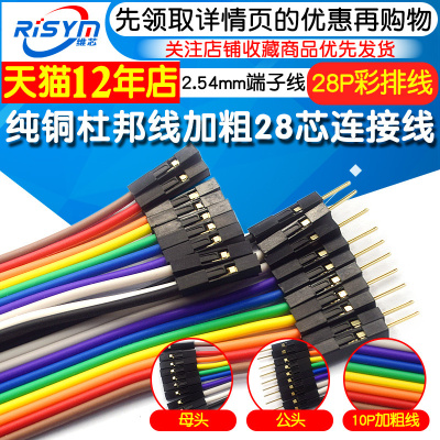 RISYM加粗纯铜杜邦线高品质爆款