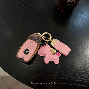 glc300l扣gla壳e级c级车女 e300l 适用于奔驰钥匙套c260l a200l