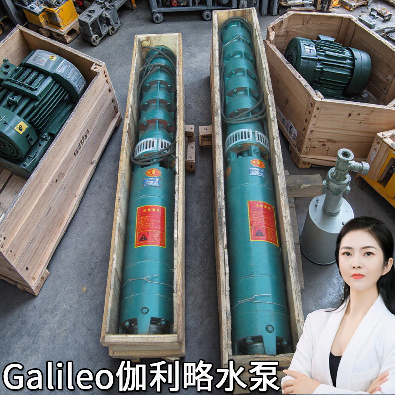 220vqj200jxg系列型深井电水泵长轴75新井下米卧式河井用泵地热泵