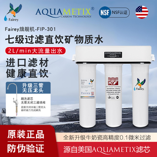 Fairey适用道尔顿净水器DFIP301陶瓷滤芯家用台下厨房直饮水过滤
