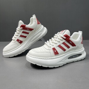 海丽男鞋夏季厚底增高冲孔休闲鞋舒适透气户外牛皮个性另类运动鞋