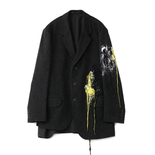小众休闲纯羊毛夹克男士 YOJI BLAZER缝线细节西装 WOOL 西服 OOAK