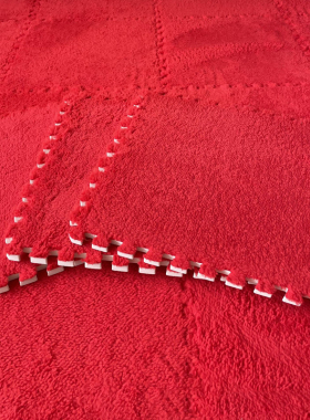 婚庆房间地毯主卧室全铺床边整铺耐脏女孩结婚客厅拼接垫子地板垫