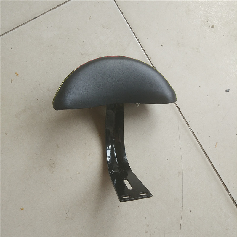 电动车配件后靠背靠椅架子后坐垫电动车座椅月牙饺子海绵垫子靠背