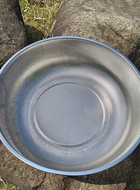 45厘米过滤杂质泔水垃圾桶四方漏网沥水篮不锈钢家用大号密孔筛子