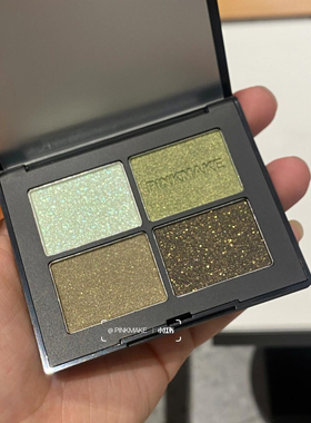 金棕橄榄绿小众pinkmakc四色眼影02绿柳摇咸菜绿偏光夏日pinkmake