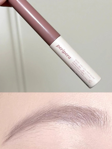 灰调玫瑰粉棕peripera菲丽菲拉染眉膏新色05持久定型防水