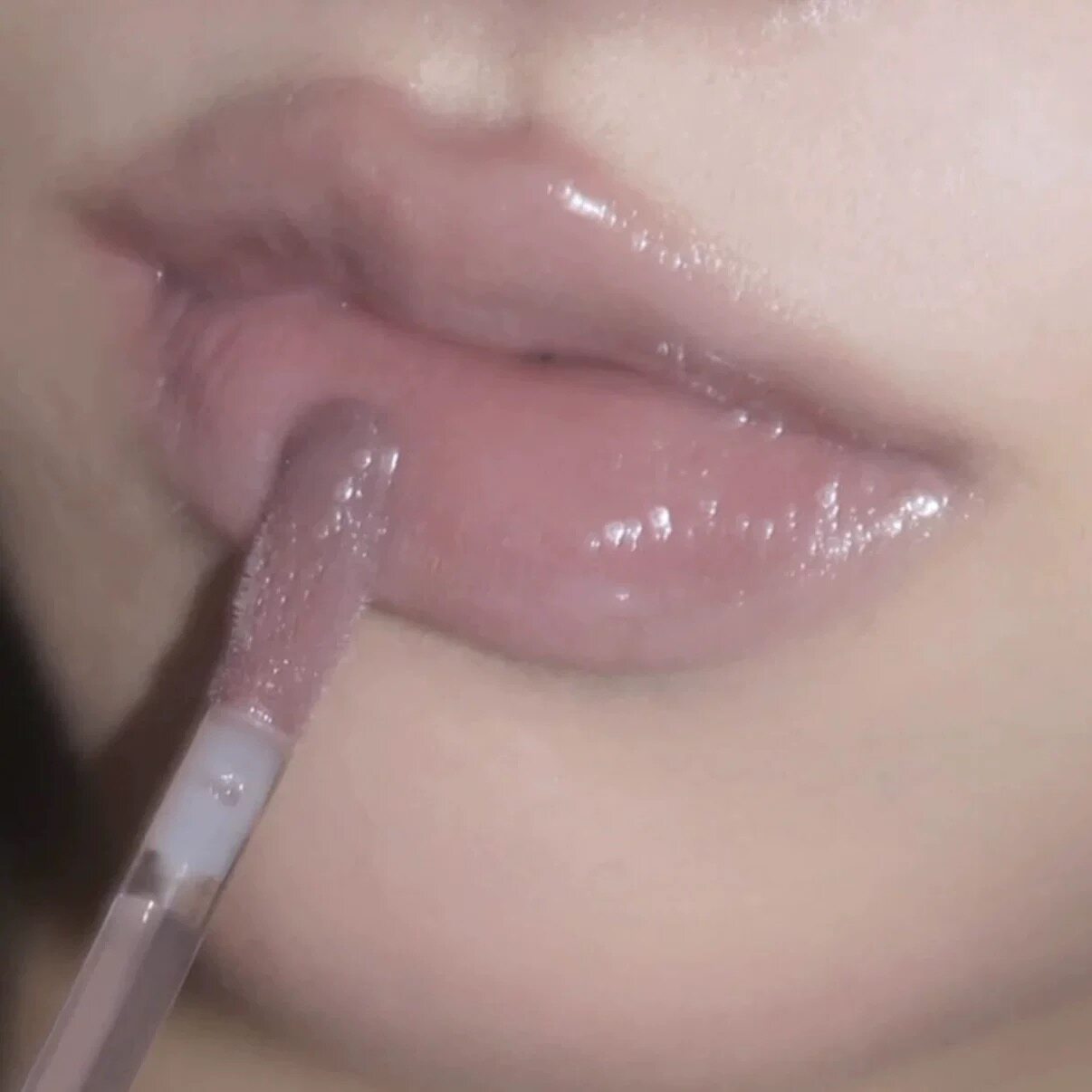 冰山美人灰粉特调Romand天使光唇蜜低饱和灰紫色水光橄榄皮持久图片