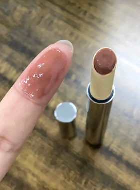 找到人生裸色了！酵色joocyee成膜固体唇蜜561裸米茶土咖调