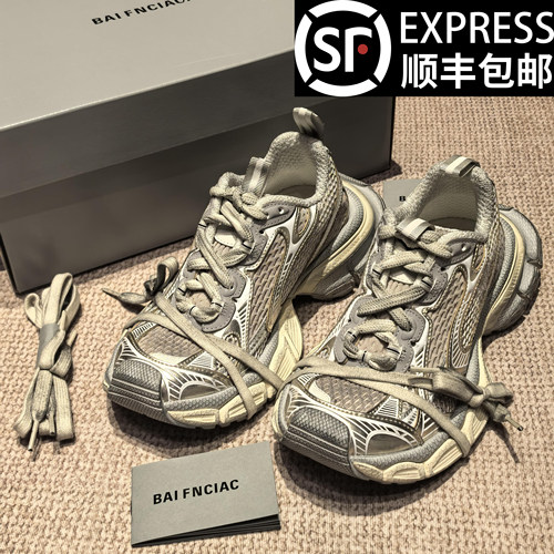 高端品质3XL老爹鞋男款做旧2025新款时尚百搭增高厚底休闲运动鞋