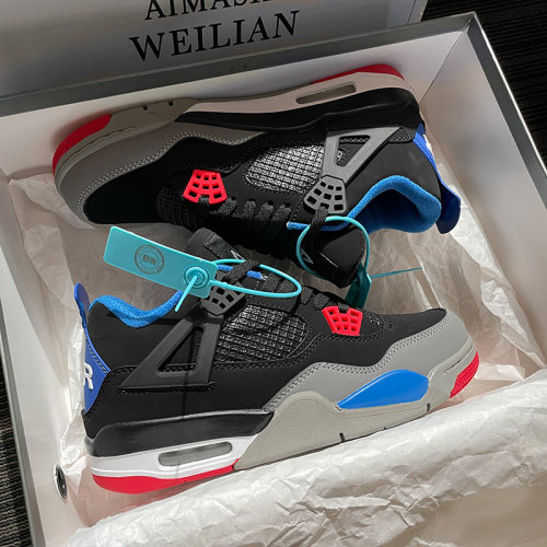 aj4猛龙篮球高帮鞋男鞋2026春季新篮球运动增高板鞋厚底休闲鞋子